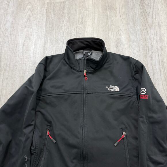The North Face Summit Series Soft Shell Jacket Medium Black Full Zip Outdoors - Picture 2 of 14
